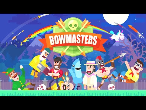 Видео: Изучаем новую игру с Артуром Bowmasters