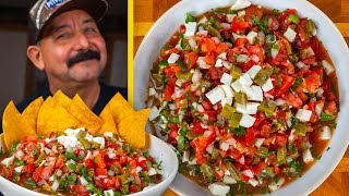 This Salsa Is A Superfood Nopales Con Pico De Gallo Recipe Mexican Cactus Ensalada