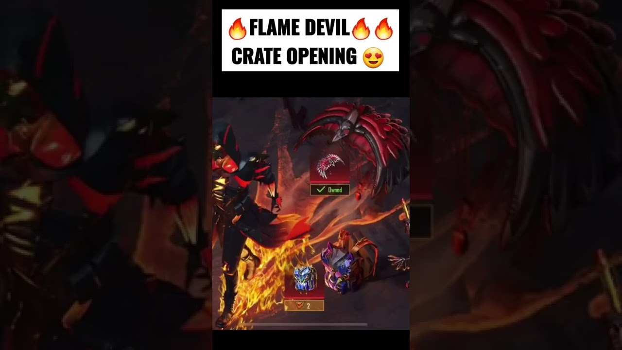 FlameWraith Crate Opening | Flame Devil Crate Opening 😍 
