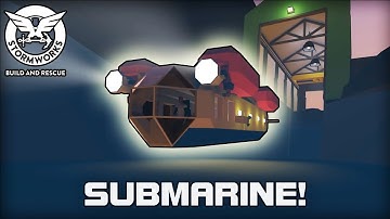 Awesome Coast Guard Submarine! (Stormworks: Build & Rescue #02)