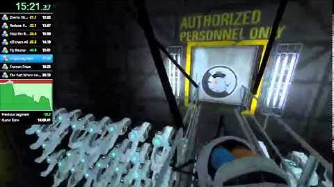 Aperture Tag Speedrun Former WR (23:45 In-Game)