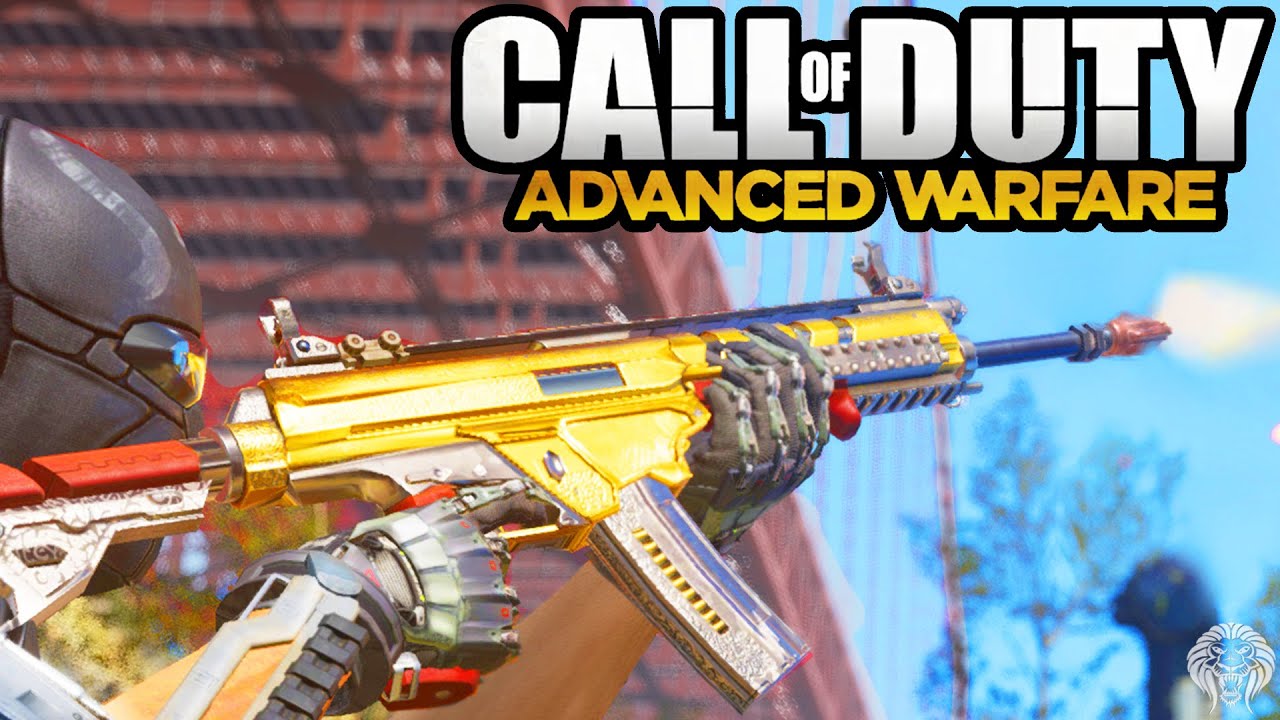 COD Advanced Warfare: ULTRA RARE CAMOS! Gold & Diamond Weapon Camo