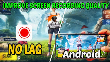 How to improve screen recording quality in android l #IQOO13 #bgmi