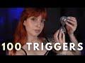 100 ASMR TRIGGERS IN 9 MINUTES 100 ASMR TRIGGERS IN 9 MINUTES