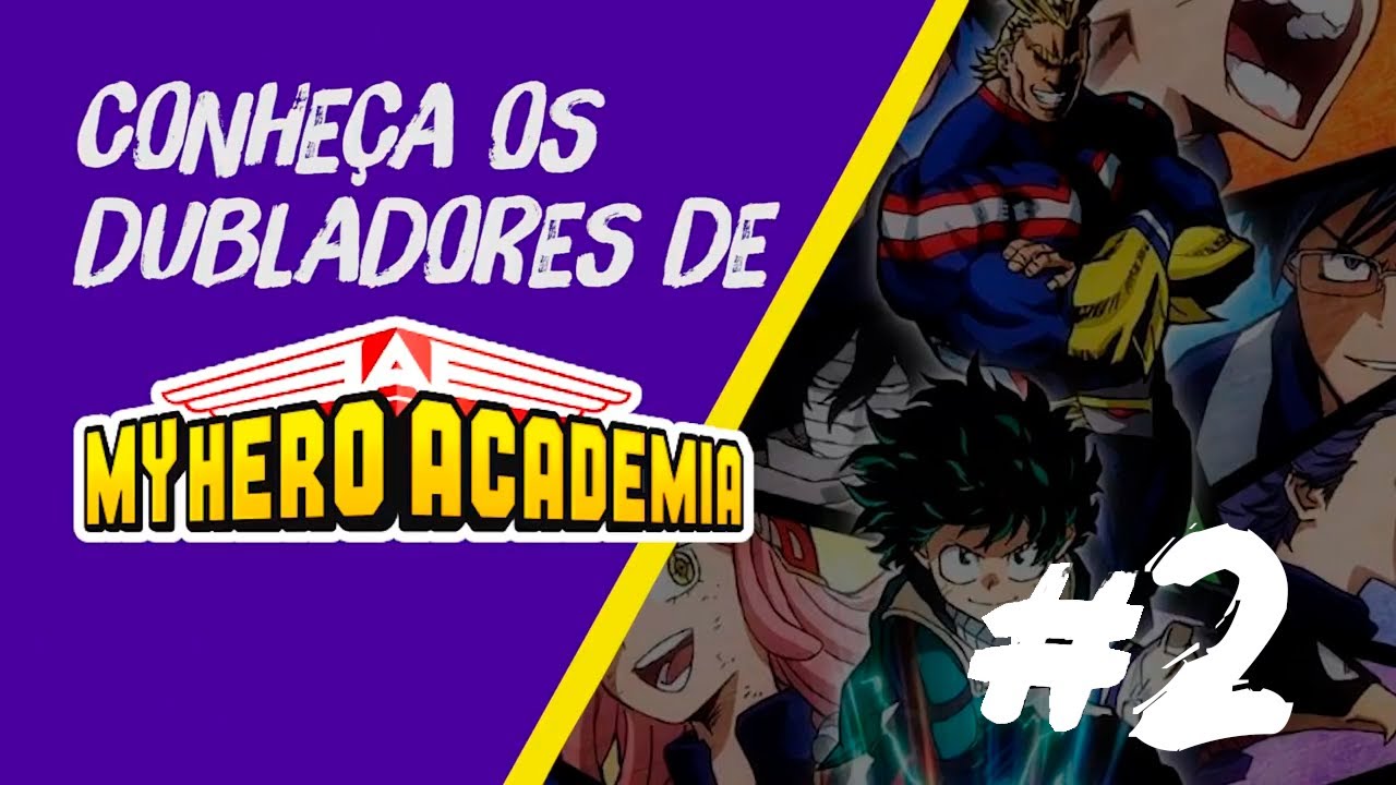 My Hero Academia está sendo dublado no Brasil, mas com elenco diferente do  filme