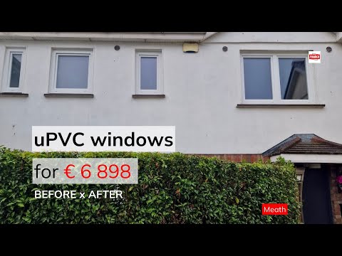 CASE STUDY UPVC Windows IDEAL 8000 In Meath Ireland 