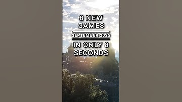 8 New Games In Just 8 Seconds | September 2025 🎮