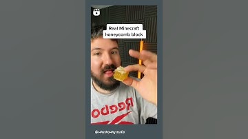 Real Minecraft Honeycomb Block. #Shorts #Mibecraft #Real