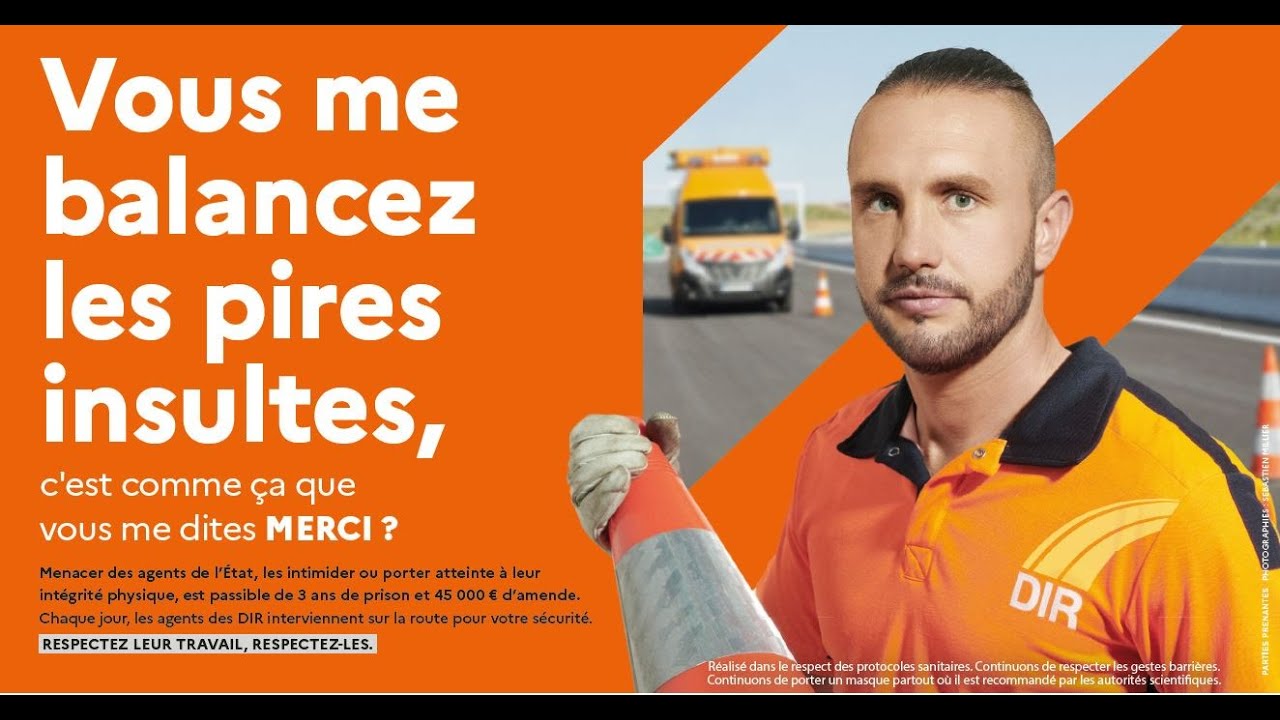 Agents des DIR : respectez leur travail, respectez-les