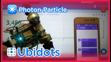 Particle Photon, Ubidots & SMS Notification