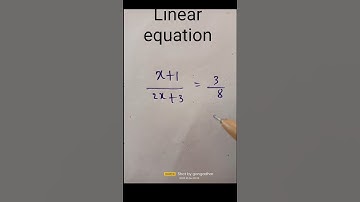Class 8 Maths Linear equation #maths #shorts #ytshorts