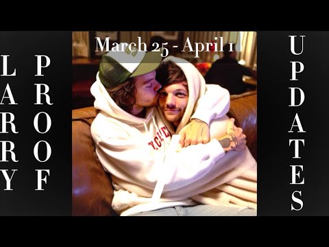 Larry Proof/Update March 25 - April 1 (sorry for late update) # ...