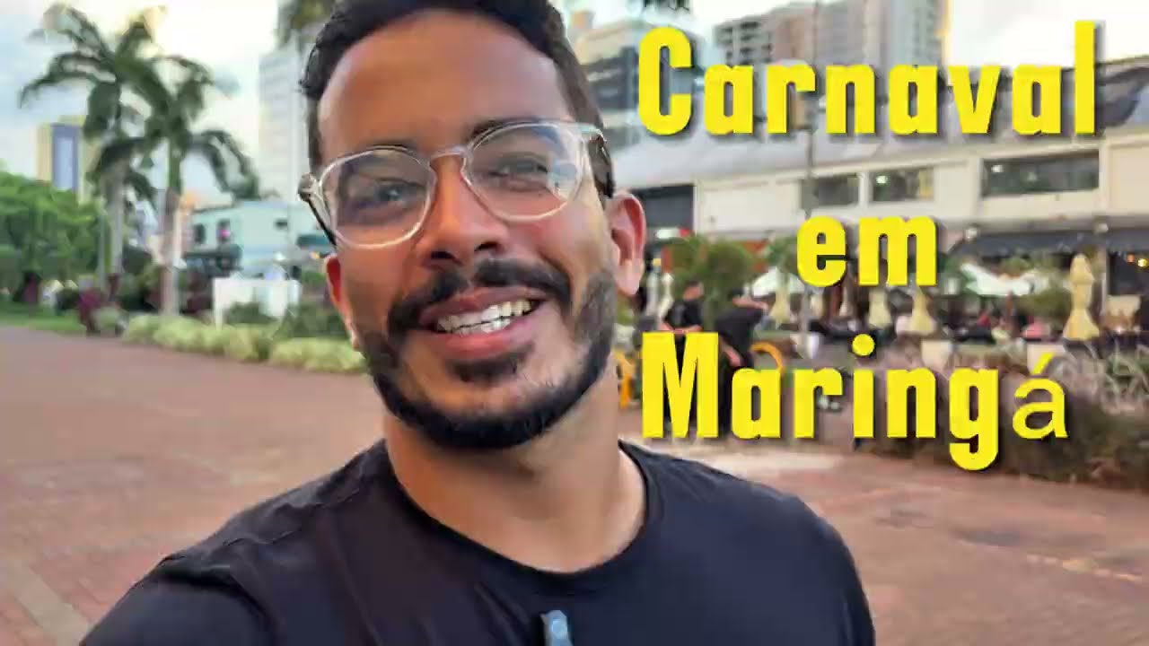 MARINGÁ! Domingo de carnaval, o centro da cidade vazio ?    #maringá #paraná 