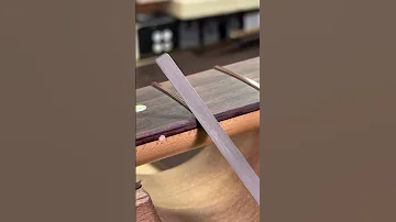Perfect Fret End Dressing How I Do It 
