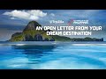 An open letter from your dream destination