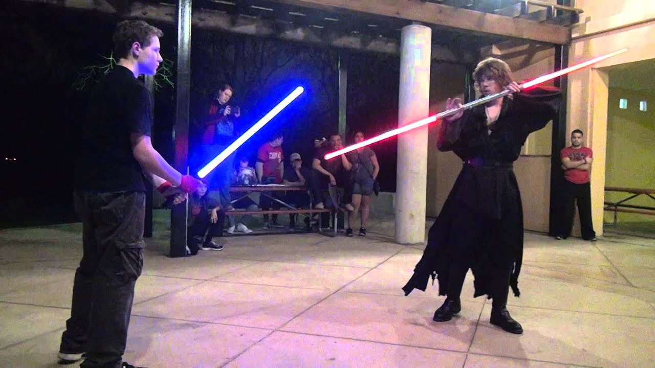 Lightsaber Knights Tournament 2014 Combat Noah v Anthony YouTube