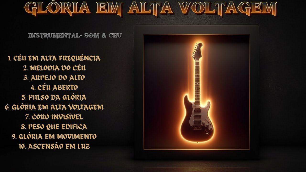 Glória em Alta Voltagem  | Instrumental Gospel | Metal Melódico | Música Gospel Som & Ceu