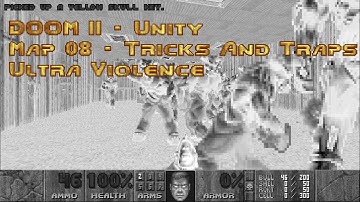 Doom II (Unity) - Map 08: Tricks And Traps - UV Speed - 00:25:20