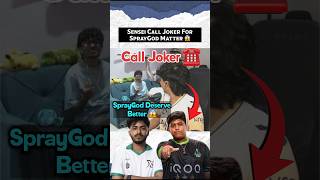 Sensei Call Joker For SprayGod Matter 😱 #jonathan #neyo #bgmi #soul #s8ul #scout