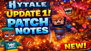 Hytale Update 1 Patch Notes – HUGE Changes, New Creatures & Fixes
