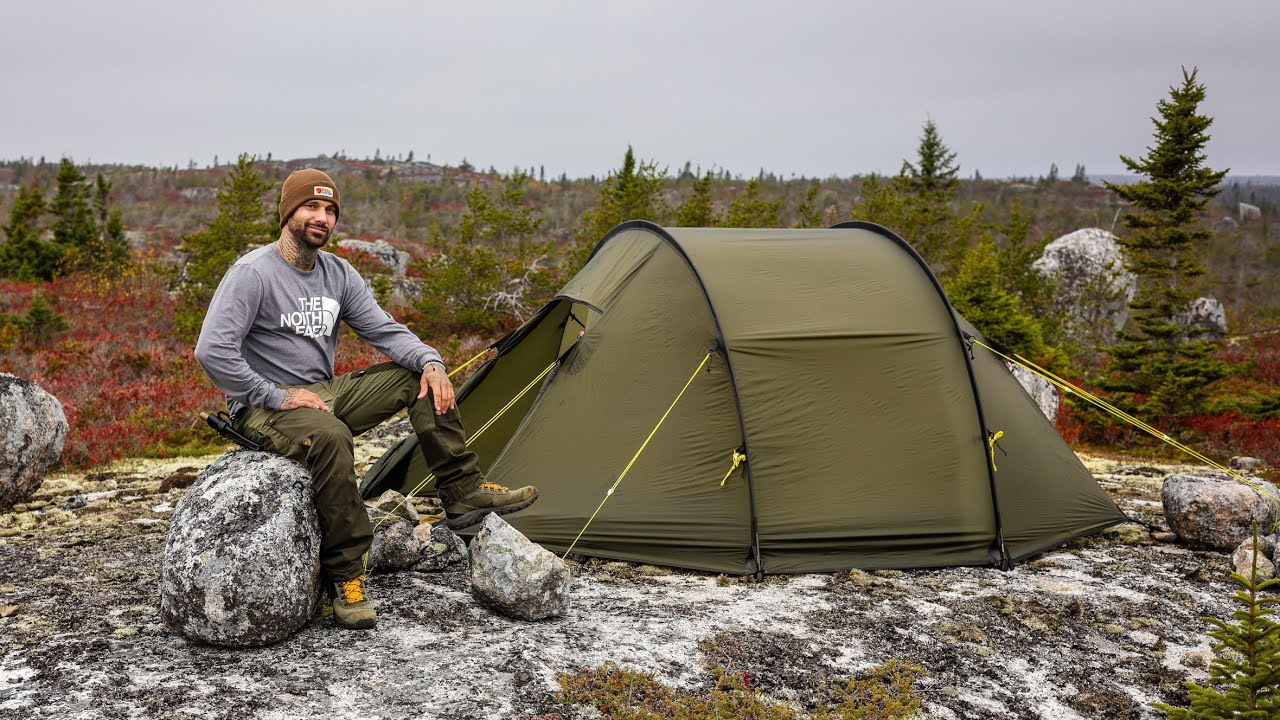 Camping in Rain And Thick Fog Conditions