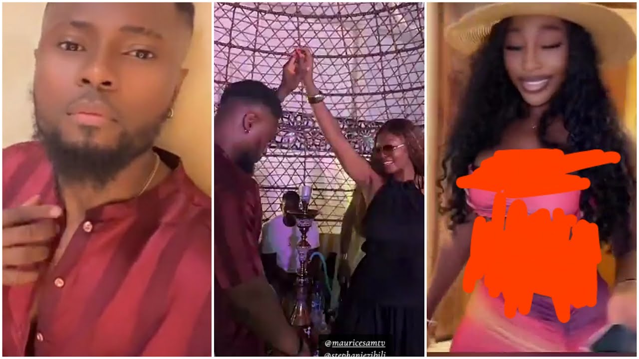 Морис Сэм шокирует всех, представляя свою секретную девушку сегодня #mauricesam #soniauche