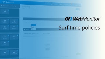 Surf time policies | GFI WebMonitor