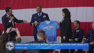 City of Corpus Christi | Official Designation as United States Coast Guard City