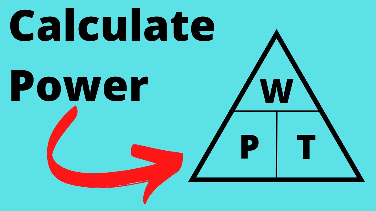 Calculating Power |Physics | Power formula
