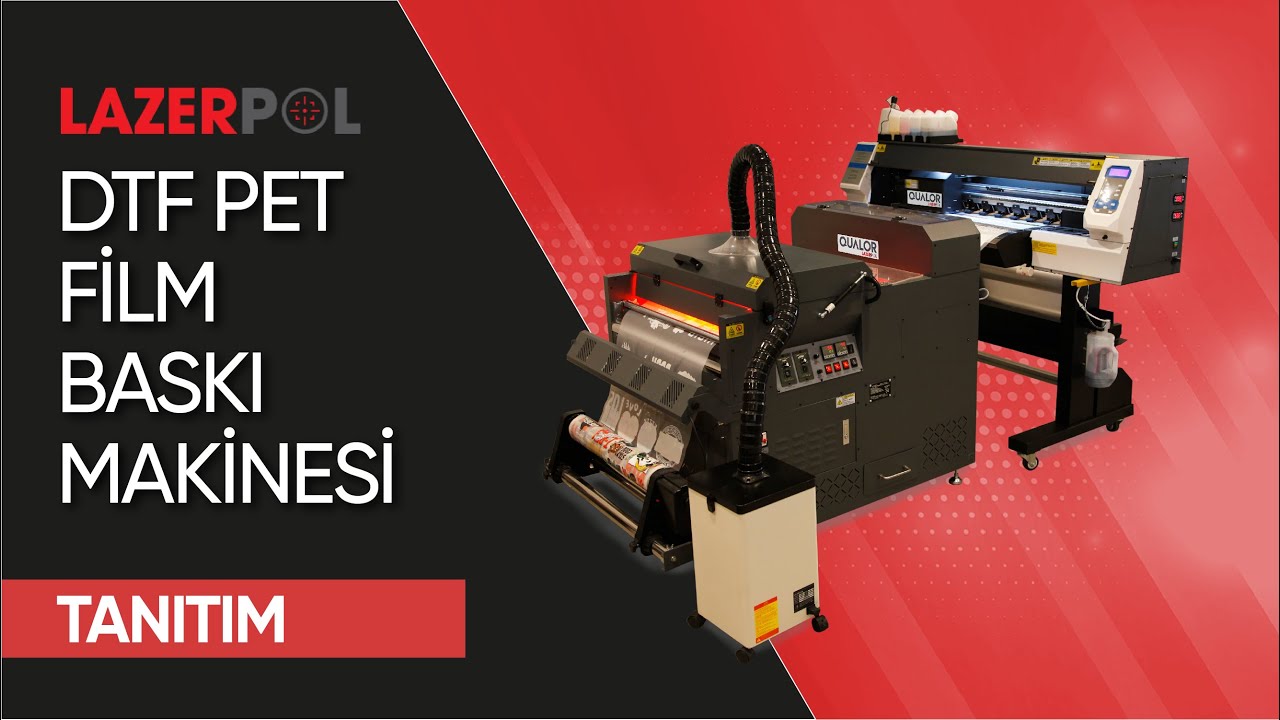 Qualor DTF Pet Film Baskı Makinesi