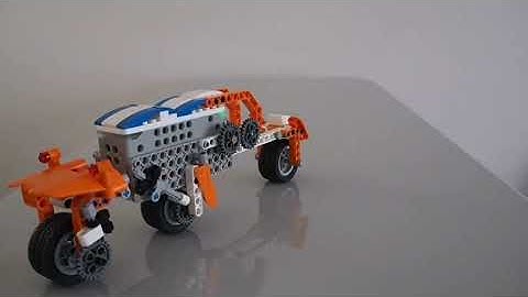 Caterpillar Robot Built with Apitor