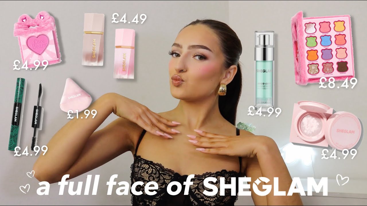 a full face of sheglam ✩