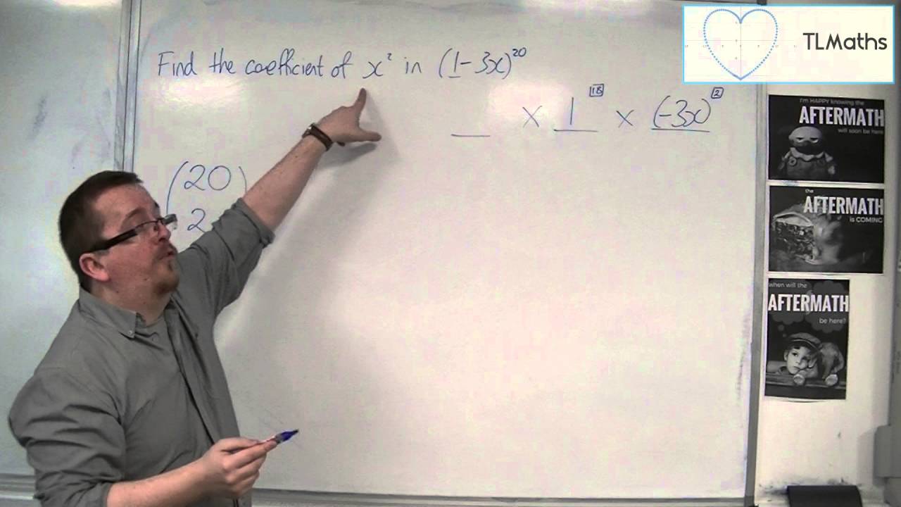 OCR MEI Core 1 8 09 Find The Coefficient Of X 2 In 1 3x 20 YouTube ocr-mei-core-1-8-09-find-the-coefficient-of-x-2-in-1-3x-20-youtube