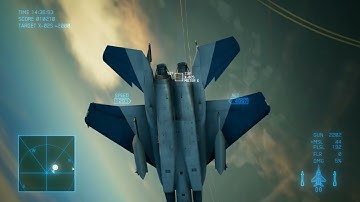 ACE COMBAT 7 Mihaly Sol 1 Boss fight on ace difficulty