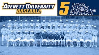 2019 Averett Baseball Preseason Preview
