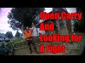 Open Carry Guy Calls the Police on His Neighbors! (raw unedited footage)