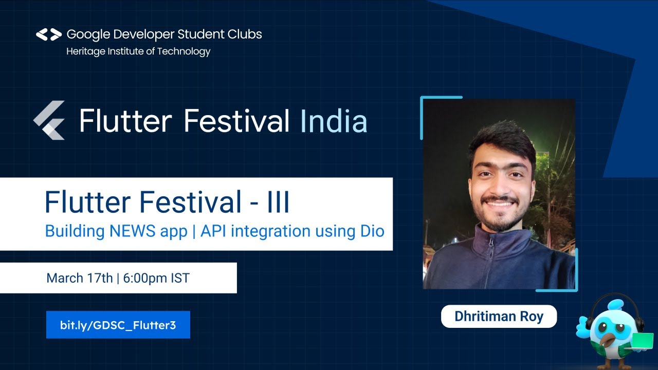 Flutter Festival - 3 | Building NEWS app | API Integration using Dio ...