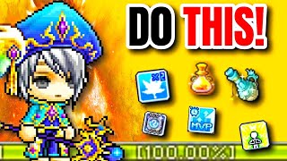 How YOU Should Train YOUR Hyper Burning Character In Maplestory