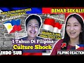 [INDO SUB] ORANG INDONESIA CULTURE SHOCK SETELAH TINGGAL DI FILIPINA!! | FILIPINO REACTION 🇵🇭