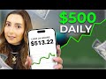 New side hustles beginners can do from their phone 500 per day