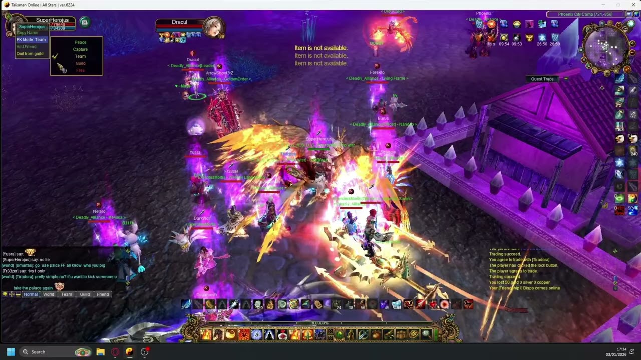 Talisman online 1v1 comes to healing in 1v1 and someone else hep u to stun me?