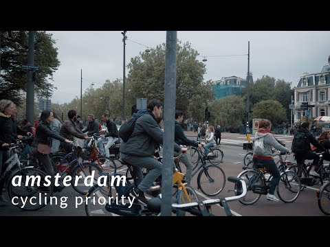 amsterdam - cycling priority (in English with Marjolein de Lange)