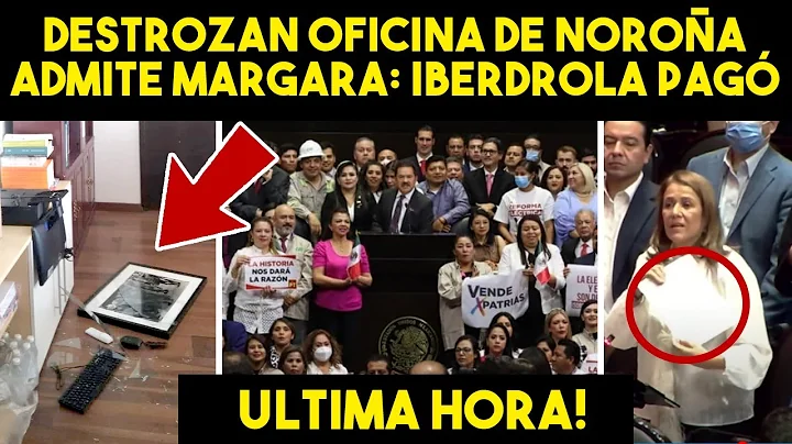 ULTIMA HORA! DESTROZAN OFICINA D NOROA! MARGARA CO...