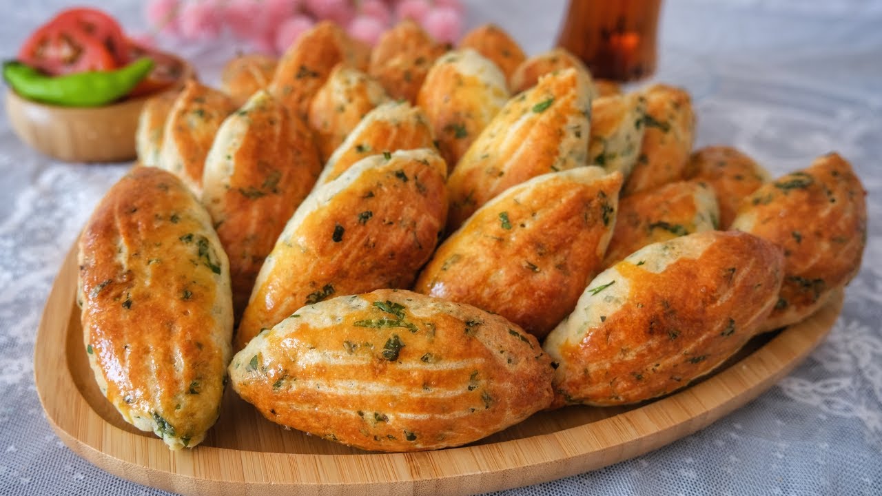 Maya yok‼️Margarin yok‼️Pratik ve lezzetli Poğaça tarifi ✅