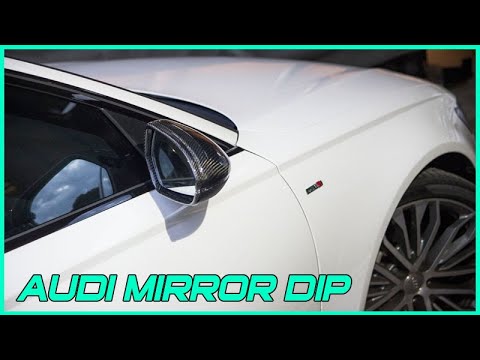 HOW TO AUDI REVERSE MIRROR DIP   Audi A3 A4 A5 A6 A7