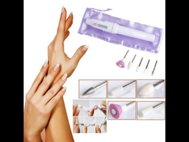 New Easy To Use Electric Manicure Pedicure Grooming Beauty Nail Art File Polish Drill Tool Set Youtube New Easy To Use Electric Manicure Pedicure Grooming Beauty Nail Art File Polish Drill Tool Set Youtube