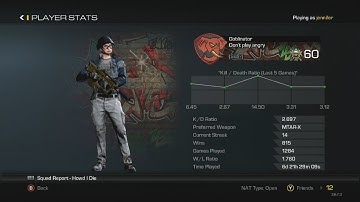 COD Ghosts: My Final 10th Prestige Stats + Classes!
