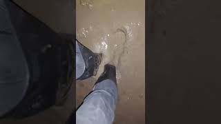 Rubberboots Sinking In Quicksand