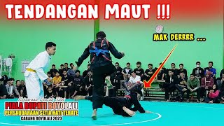 Tendangan Maut Pesilat Bikin Lawan Langsung Terjatuh di PSHT Cup Boyolali 2023 - Sambung PSHT