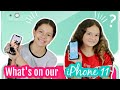 What's on our  iPhone 11 " UPDATE " | SISTER FOREVER